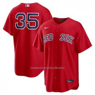 Camiseta Beisbol Hombre Boston Red Sox Garrett Crochet Alterno Replica Rojo