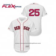 Camiseta Beisbol Hombre Boston Red Sox Steve Pearce Flex Base Blanco