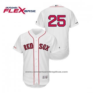 Camiseta Beisbol Hombre Boston Red Sox Steve Pearce Flex Base Blanco