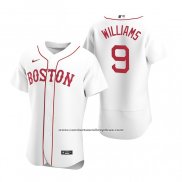 Camiseta Beisbol Hombre Boston Red Sox Ted Williams Autentico 2020 Alterno Blanco