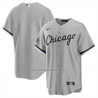 Camiseta Beisbol Hombre Chicago White Sox 2025 All Star Game Segunda Replica Gris