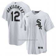 Camiseta Beisbol Hombre Chicago White Sox Colson Montgomery Primera Blanco