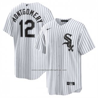 Camiseta Beisbol Hombre Chicago White Sox Colson Montgomery Primera Blanco