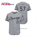 Camiseta Beisbol Hombre Chicago White Sox Jace Fry Flex Base Gris