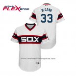 Camiseta Beisbol Hombre Chicago White Sox James Mccann Flex Base Blanco