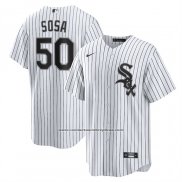 Camiseta Beisbol Hombre Chicago White Sox Lenyn Sosa Primera Replica Blanco