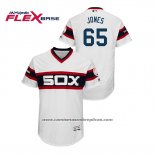 Camiseta Beisbol Hombre Chicago White Sox Nate Jones Flex Base Blanco