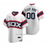 Camiseta Beisbol Hombre Chicago White Sox Personalizada Cooperstown Collection Primera Blanco