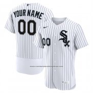 Camiseta Beisbol Hombre Chicago White Sox Primera Autentico Personalizada Blanco1