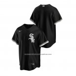 Camiseta Beisbol Hombre Chicago White Sox Replica Alterno Negro