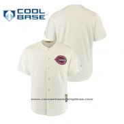 Camiseta Beisbol Hombre Cincinnati Reds Cool Base Cooperstown Collection 1939 Crema