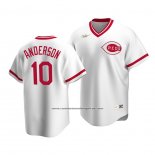 Camiseta Beisbol Hombre Cincinnati Reds Sparky Anderson Cooperstown Collection Primera Blanco