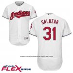 Camiseta Beisbol Hombre Cleveland Indians Danny Salazar Blanco Autentico Collection Flex Base Camiseta Beisbol Hombre Cleveland Indians Danny Salazar Blanco Autentico Collection Flex Base