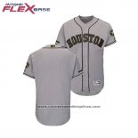 Camiseta Beisbol Hombre Houston Astros 2018 Dia de los Caidos Flex Base Gris