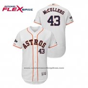 Camiseta Beisbol Hombre Houston Astros Lance Mccullers 2019 Postemporada Flex Base Blanco