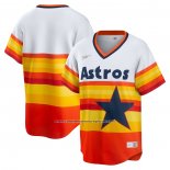 Camiseta Beisbol Hombre Houston Astros Primera Cooperstown Collection Blanco