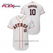 Camiseta Beisbol Hombre Houston Astros Yuli Gurriel Flex Base Blanco