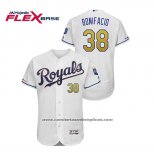 Camiseta Beisbol Hombre Kansas City Royals Jorge Bonifacio Flex Base Blanco2