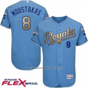Camiseta Beisbol Hombre Kansas City Royals Mike Moustakas Campeones Flex Base