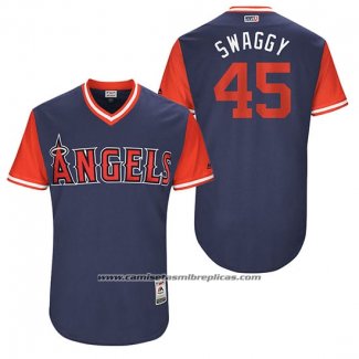 Camiseta Beisbol Hombre Los Angeles Angels 2017 Little League World Series Tyler Skaggs Azul