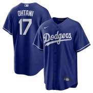 Camiseta Beisbol Hombre Los Angeles Dodgers Shohei Ohtani Alterno Replica Azul