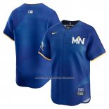 Camiseta Beisbol Hombre Minnesota Twins City Connect Limited Azul