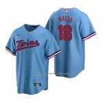 Camiseta Beisbol Hombre Minnesota Twins Kenta Maeda Replica Alterno Azul