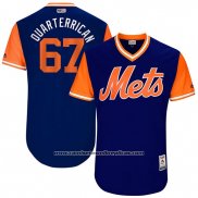 Camiseta Beisbol Hombre New York Mets 2017 Little League World Series Seth Lugo Azul