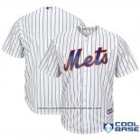 Camiseta Beisbol Hombre New York Mets Blanco Cool Base