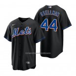Camiseta Beisbol Hombre New York Mets Robert Gsellman 2022 Replica Alterno Negro