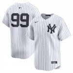Camiseta Beisbol Hombre New York Yankees Aaron Judge Alterno Limited Blanco