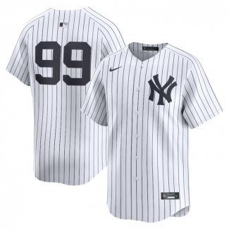 Camiseta Beisbol Hombre New York Yankees Aaron Judge Alterno Limited Blanco