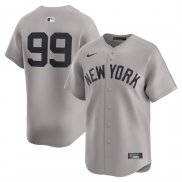 Camiseta Beisbol Hombre New York Yankees Aaron Judge Camisa Ruta Limited Gris