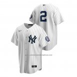 Camiseta Beisbol Hombre New York Yankees Derek Jeter 2020 Hall Of Fame Induction Replica Blanco