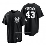 Camiseta Beisbol Hombre New York Yankees Jonathan Loaisiga Replica 2021 Negro