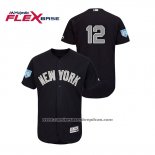 Camiseta Beisbol Hombre New York Yankees Troy Tulowitzki 2019 Entrenamiento de Primavera Alterno Flex Base Azul