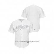 Camiseta Beisbol Hombre Oakland Athletics 2019 Players Weekend Replica Blanco