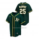 Camiseta Beisbol Hombre Oakland Athletics Mark Mcgwire Alterno Replica Verde