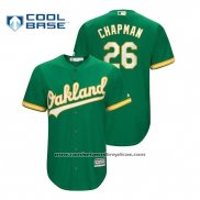 Camiseta Beisbol Hombre Oakland Athletics Matt Chapman Cool Base Alterno Kelly Green