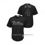 Camiseta Beisbol Hombre Philadelphia Phillies Scott Kingery 2019 Players Weekend Replica Negro