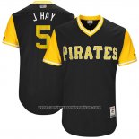 Camiseta Beisbol Hombre Pittsburgh Pirates 2017 Little League World Series Josh Harrison Negro