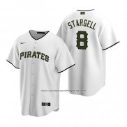 Camiseta Beisbol Hombre Pittsburgh Pirates Willie Stargell Alterno Replica Blanco