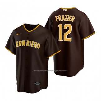 Camiseta Beisbol Hombre San Diego Padres Adam Frazier Replica Road Marron