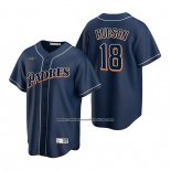 Camiseta Beisbol Hombre San Diego Padres Daniel Hudson Cooperstown Collection Azul