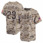 Camiseta Beisbol Hombre San Diego Padres Fernando Tatis Jr Alterno 2 Limited Camuflaje