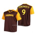 Camiseta Beisbol Hombre San Diego Padres Jake Cronenworth Replica Cooperstown Marron Camiseta Beisbol Hombre San Diego Padres Jake Cronenworth Replica Cooperstown Marron