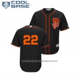 Camiseta Beisbol Hombre San Francisco Giants Andrew Mccutchen Cool Base Alterno Replica Negro