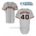 Camiseta Beisbol Hombre San Francisco Giants Madison Bumgarner 40 Gris Cool Base
