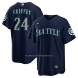 Camiseta Beisbol Hombre Seattle Mariners Ken Griffey Jr. Alterno Replica Azul