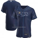 Camiseta Beisbol Hombre Tampa Bay Rays Personalizada Azul2